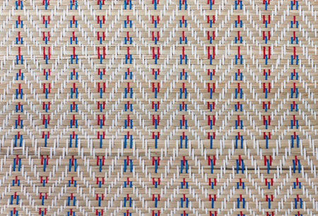 Native Thai style bamboo wall 