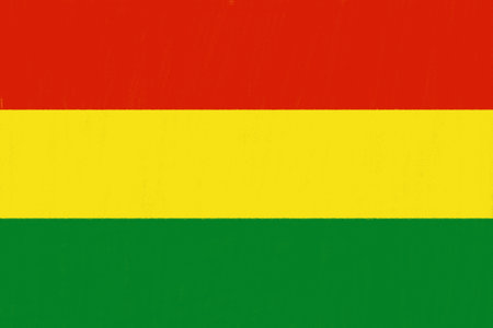 Bolivia Flagの写真素材