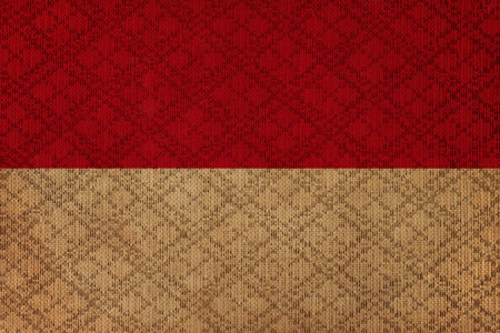 Monaco grunge canvas flagの写真素材