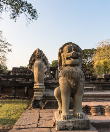 Archaeological site in Thailand.の写真素材