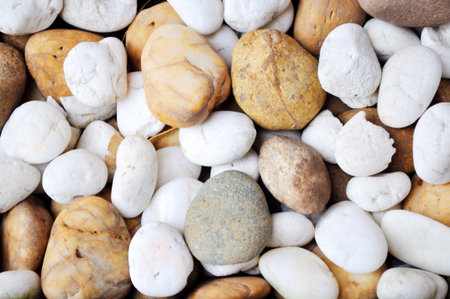 Stone on ground