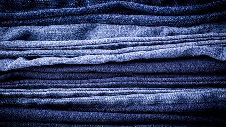 Jeans background. Texture. Setの写真素材