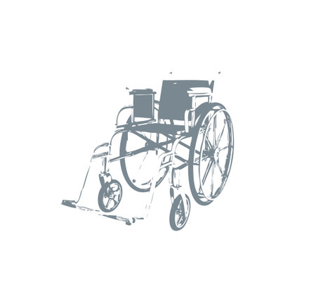 Problems of people with disabilities のイラスト素材
