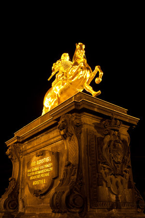 Golden Horsemanの写真素材