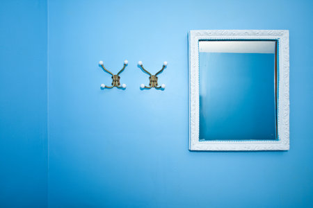 Blue roomの写真素材