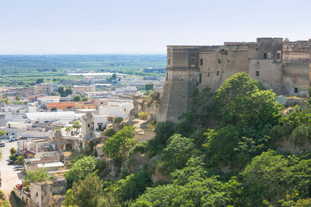 Massafra, Apulia, Italy - Visiting the gigantic stronghold of Massafraのeditorial素材