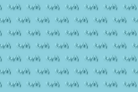 Empty tubes for the design of cosmetics on the blue background. Female cosmetics. Tubes for cream,...