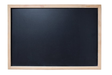 Empty Chalk Boardの写真素材