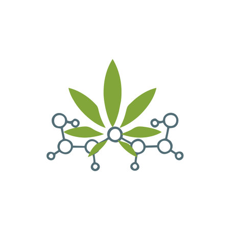 CANJALE LEAF TECHNOLOGY LOGO DESIGNのイラスト素材