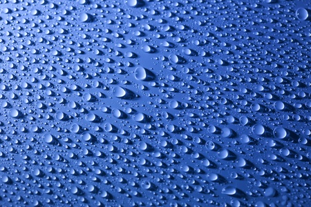 Abstract  Water Big Drops Background with Beautiful Light and Shadowsの写真素材