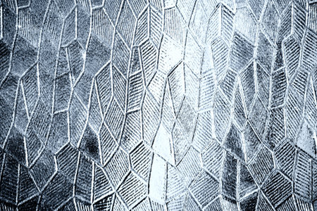 Light blue pattern of grungy window glass background 