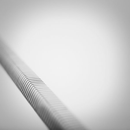 Square background with iron stringの写真素材
