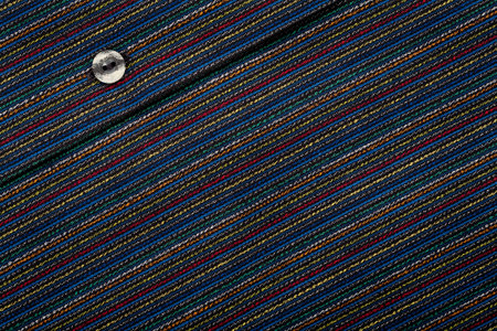 Lined fabric texture with button background 