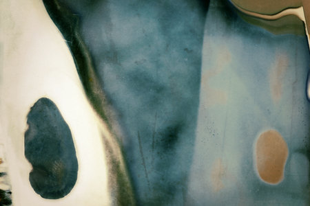 Abstract designed background made of expired photographic paper texture