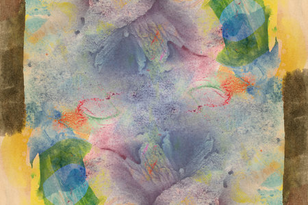 Designed arts background. Used watercolor elements.   
  の写真素材