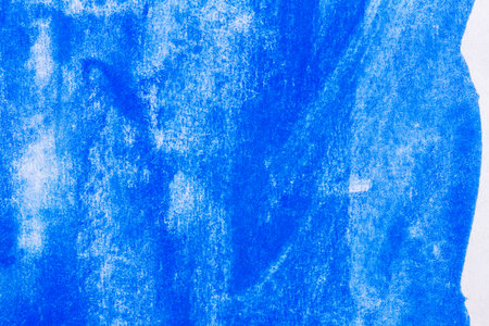 Abstract hand drawn blue watercolor paints backgroundの写真素材