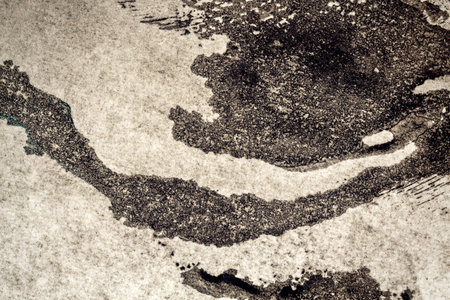 Abstract black hand painted watercolor texture. Abstract aquarelle background. Grunge image.