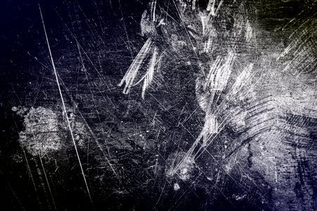 Scratched dirty dusty copper plate texture, old metal background. Cloudy and scratchy brass. Black...
