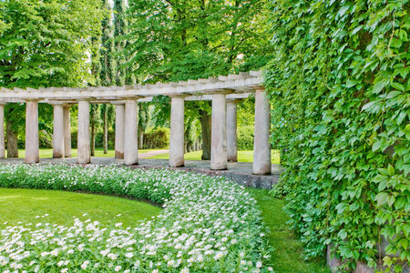 Finland's President's summer residence, Kultarantaの写真素材