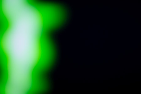 Abstract light flares on the black background for designers and retouch to apply in screen regime to compose the picture. の写真素材