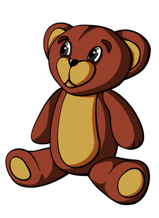 Soft and fuzzy teddy-bearの写真素材