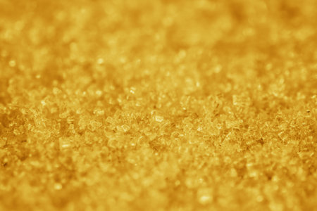 Abstract golden crystal texture background. Holiday backgroundの写真素材