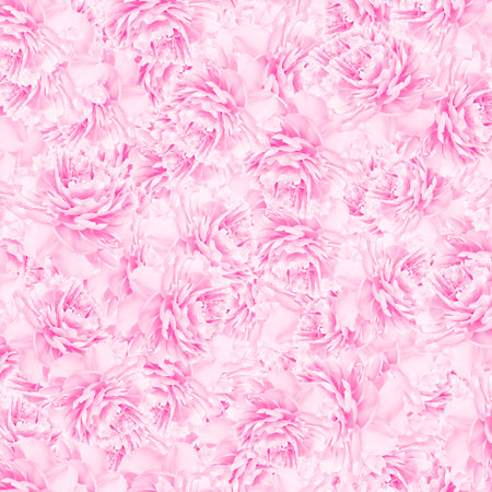 Peony flower texture, pastel soft toned. Greeting card backgroundの写真素材