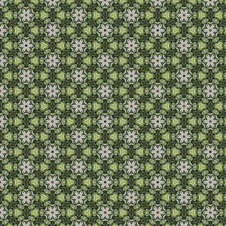 beautiful white floral pattern