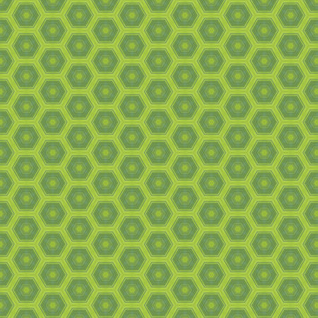 Geometric hexagon seamless patterns.Seamless dark green patternsの写真素材