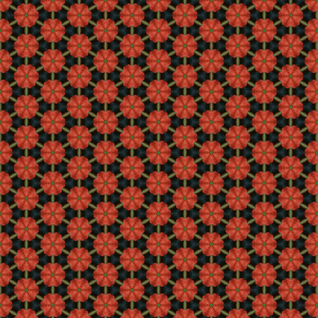Seamless geometric pattern texture similar pattern  strawberries  background colorfulの写真素材