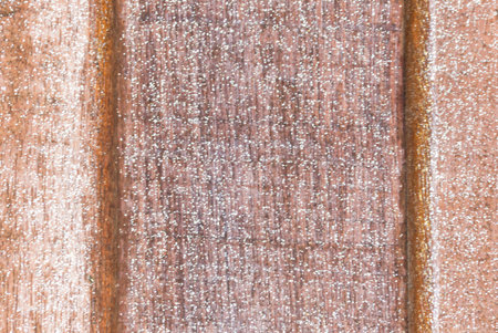 Blurred silver foil on thewood floor for pattern and background,wall wallpaper,blur effectの写真素材