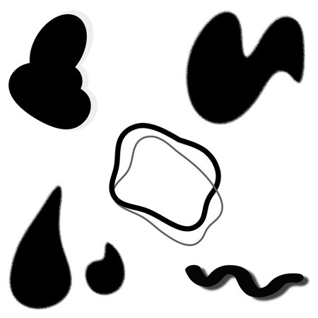 Hand drawn cute journal element.Can be used as a variety of decoration design and clipping mask available for composition.の写真素材