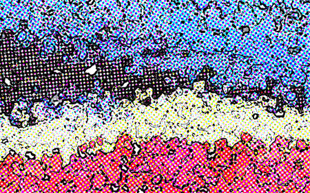 Multicolor grunge background with abstract colorful texture,Weathered wall backdropの写真素材