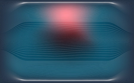 Dynamic line wave abstract and futuristic technology conceptのイラスト素材