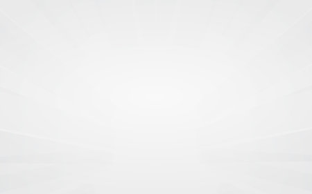 Minimalistic white geometric background with subtle light gray lines and circular patterns, perfect for modern and clean design projectsのイラスト素材