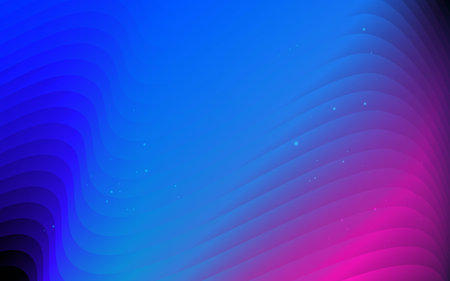 Abstract vibrant gradient wave modern digital flow background design and subtle glowing particles.