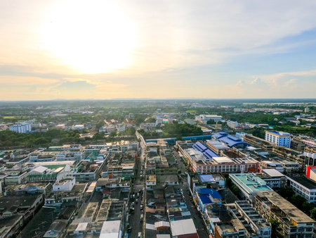 view of the cityの写真素材