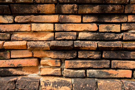 old brick wall backgroundの写真素材