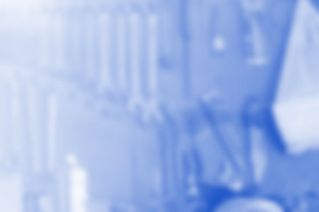 Abstract blur workshop  for background.の写真素材