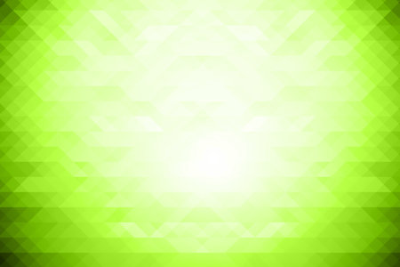 Low poly Abstract background in green tone.