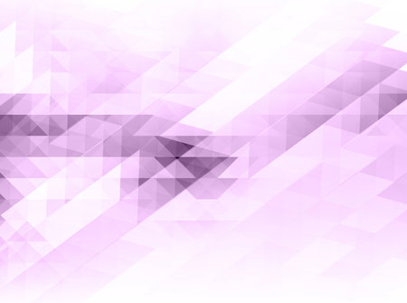 Low poly Abstract background in purple tone.の写真素材