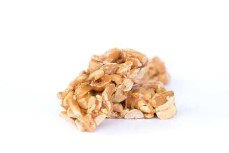 Raw Organic Granola Bars.の写真素材