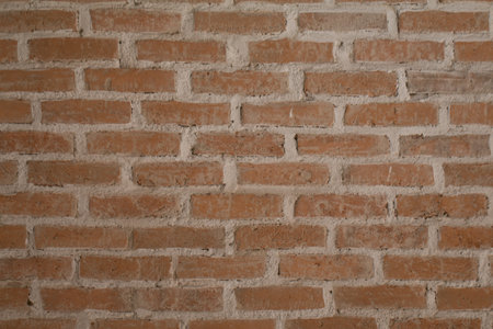 Close Up Brick Wall Rust abstract background.の写真素材