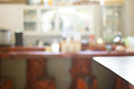 Blurred image of canteen for background.の写真素材