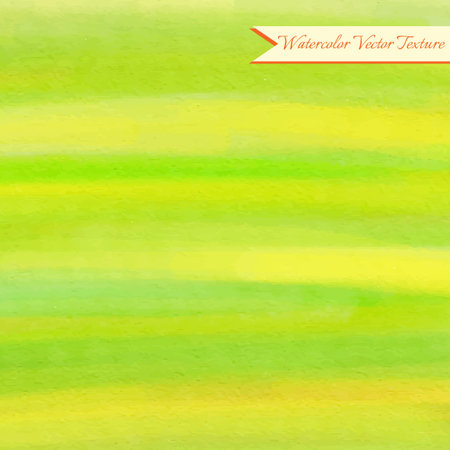 Green and yellow watercolor textureのイラスト素材
