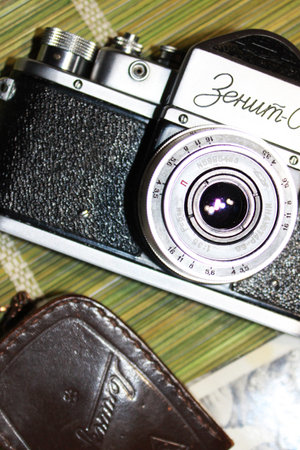 old cameraの写真素材