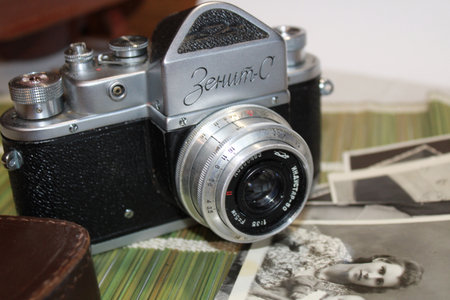 old cameraの写真素材