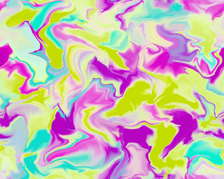 Abstract background with marble acrylic painting effect. Colorful texture vector for modern design.のイラスト素材