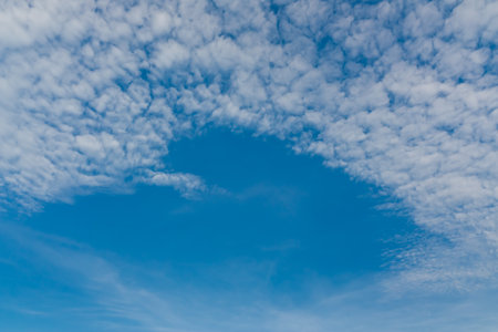 Blue Sky with Cloud