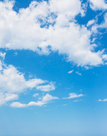 Blue sky whit cloud on daylightの写真素材
